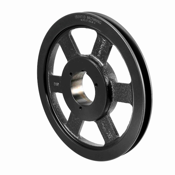 Browning 1 Groove Cast Iron Bushed Bore Multiple Sheave, 1B5V110 1B5V110 - main